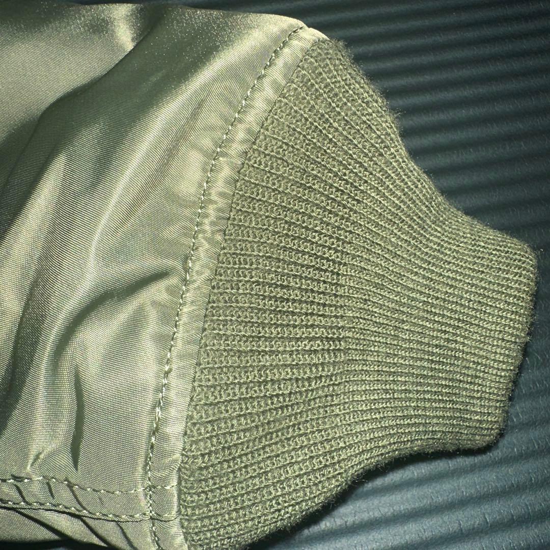 ALPHA INDUSTRIES MA-1 フライトジャケット カーキ　S