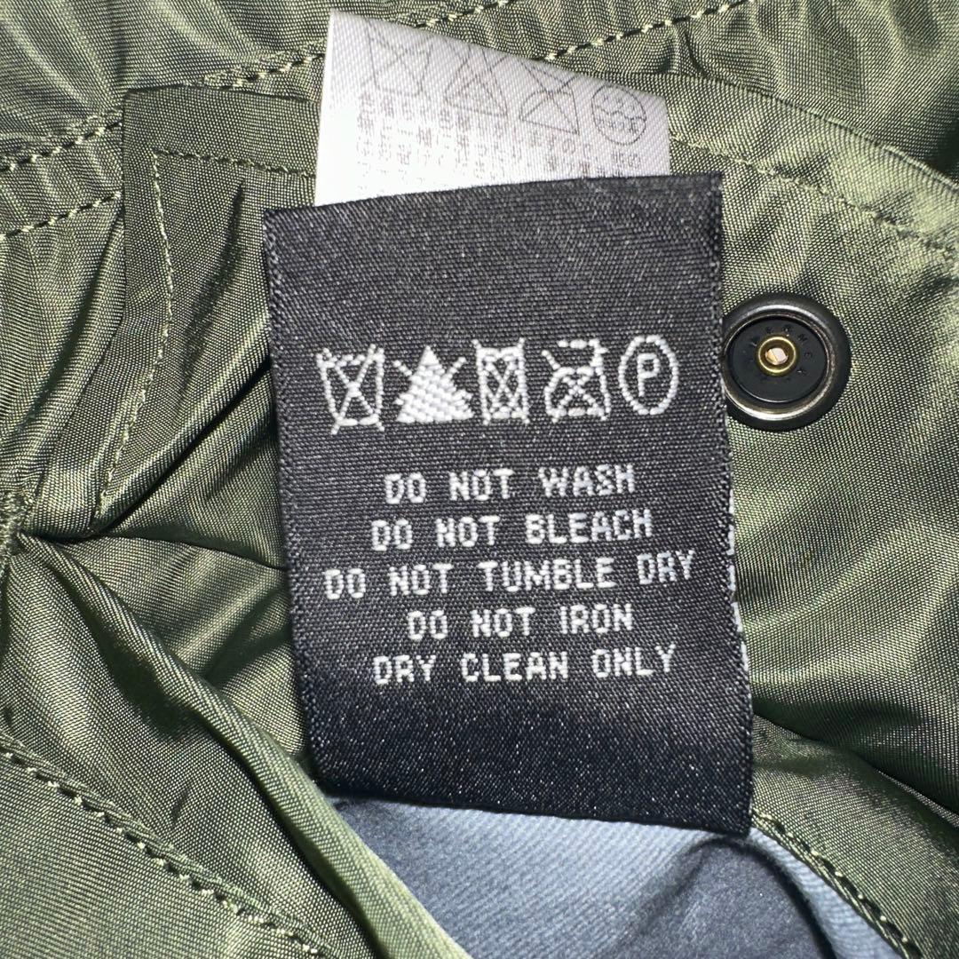 ALPHA INDUSTRIES MA-1 フライトジャケット カーキ　S