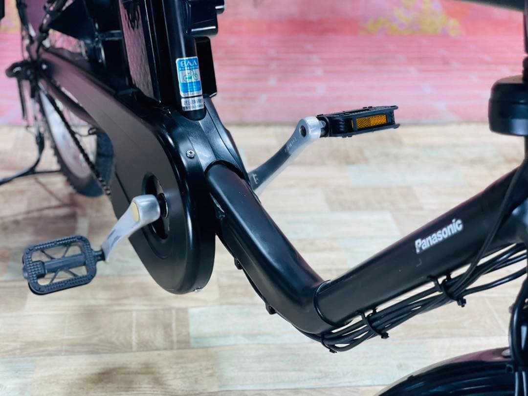 K2696 電動自転車パナソニック ギュット 子供乗せ 20インチ 送料無料