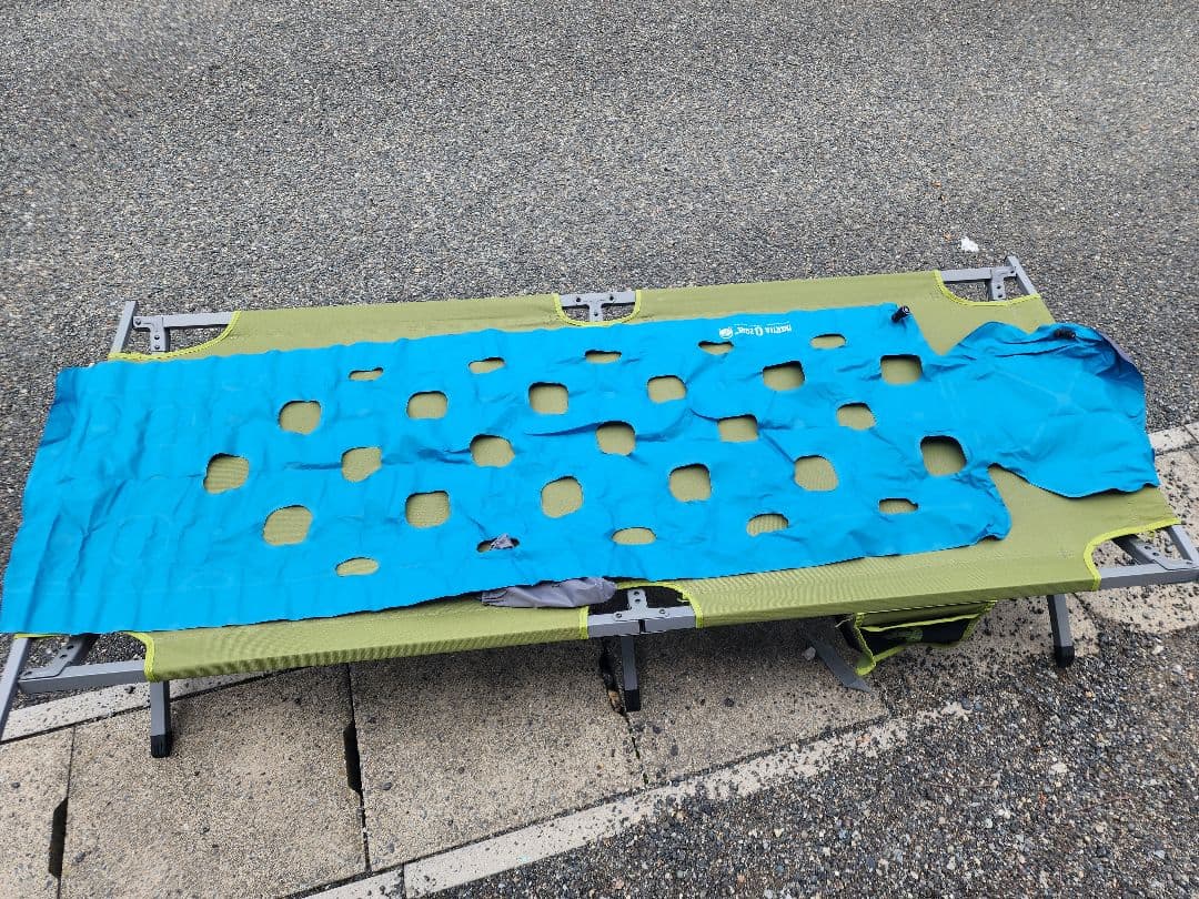 クライミット超軽量スリーピングマット　リペアキット付き