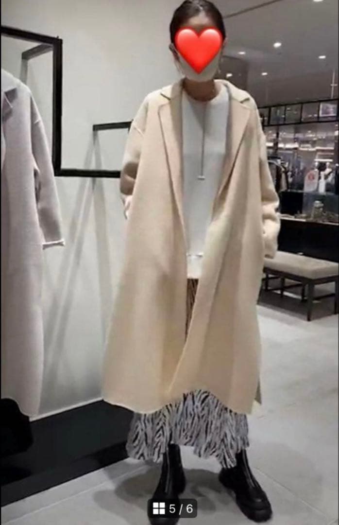 まな♡新品未使用　マイストラーダ　ロングリバーコート