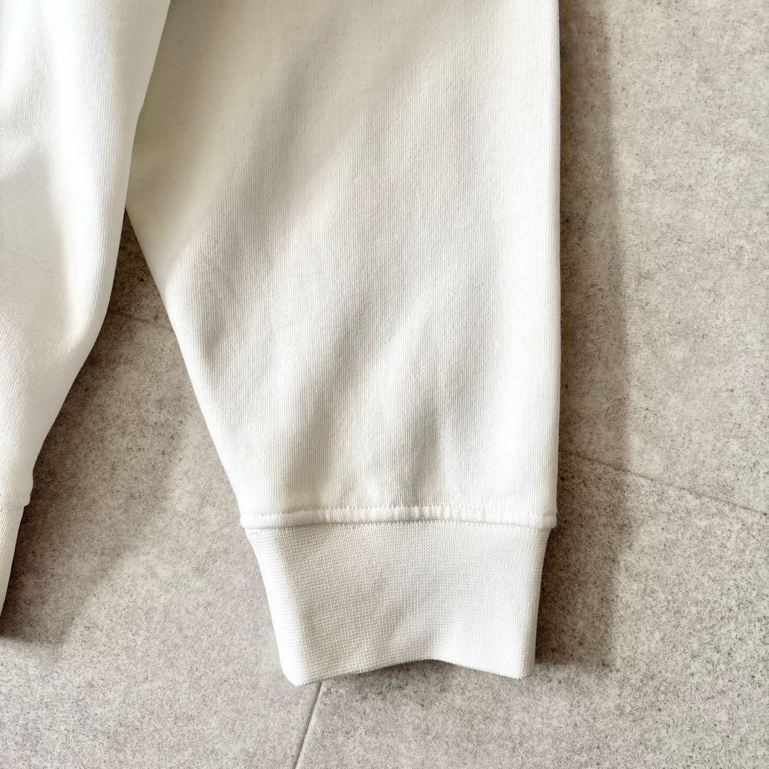 未使用級✨️マックスマーラ ストーン装飾 犬プリント トレーナー M 白 白タグ