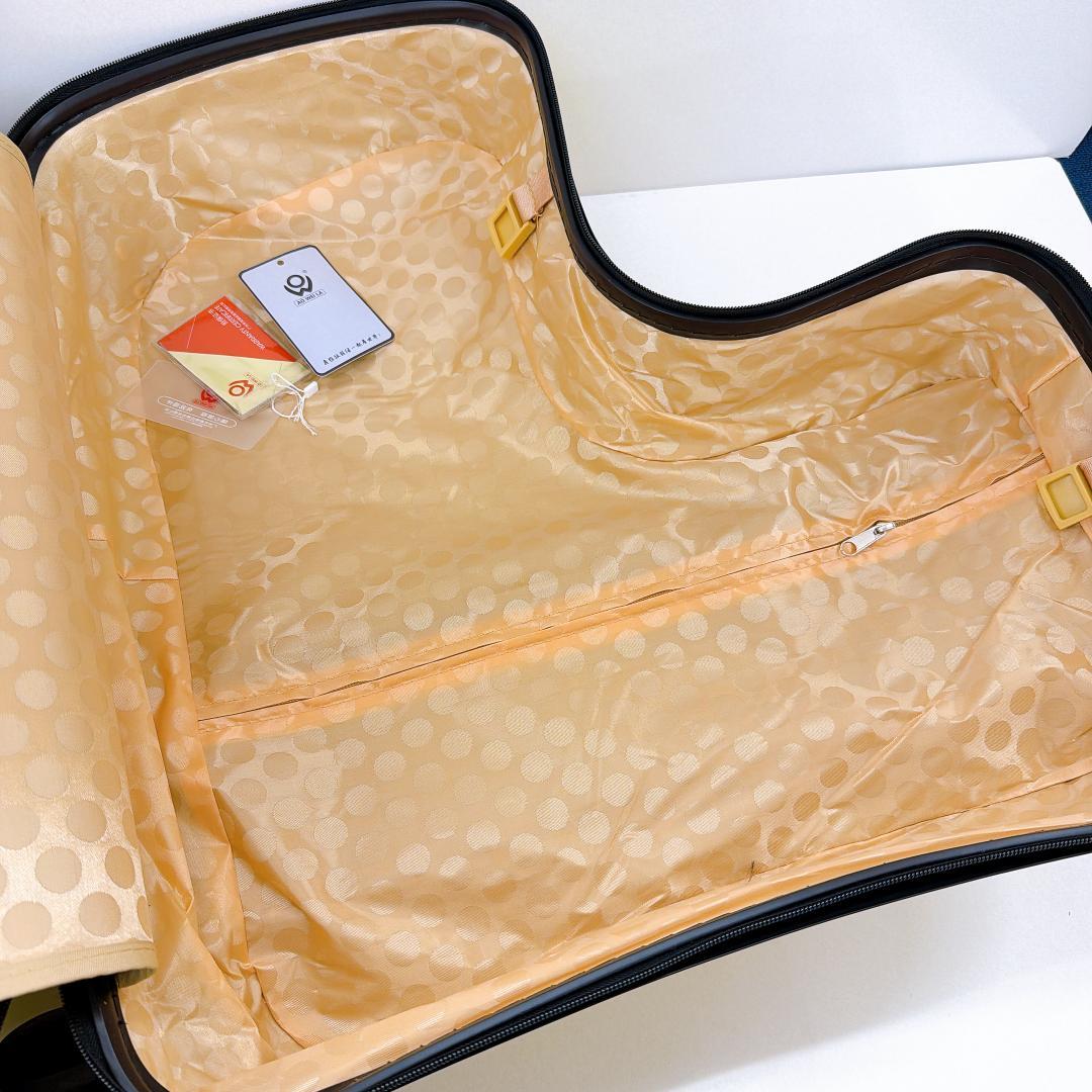 【極美品】noricco のりっこ トラベルケース 4輪 イエロー 子供が乗れる