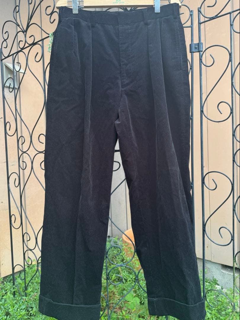 90s POLO by Ralph Lauren コーデュロイスラックス 黒