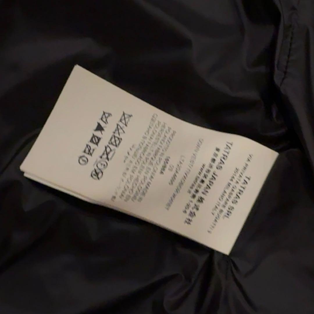 TATRAS ブラック ダウンベスト ファー付き　03