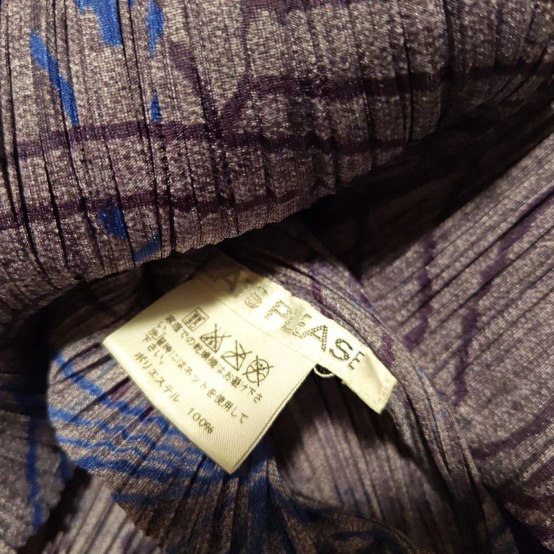 プリーツプリーズ　柄　トップスイッセイミヤケ