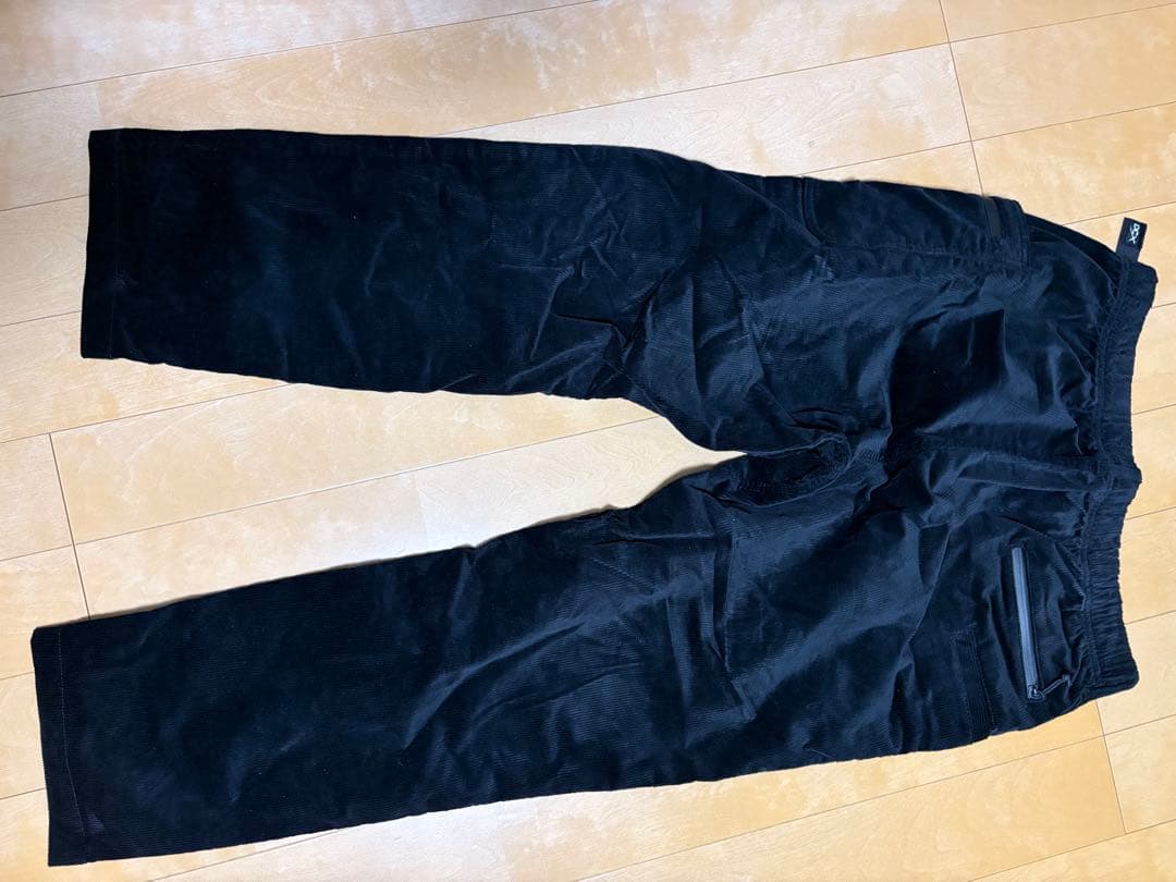 DRT DCX コーデュロイパンツ　ブラック