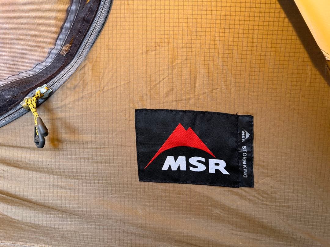 黒猫　MSR STORMKING ビンテージ テント ストームキング