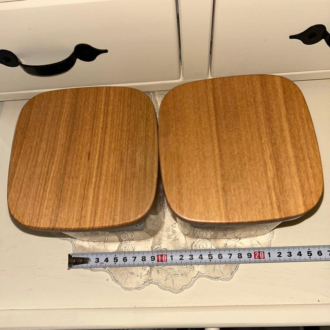 マニーローズ　ホーロー　取っ手付きキャニスター