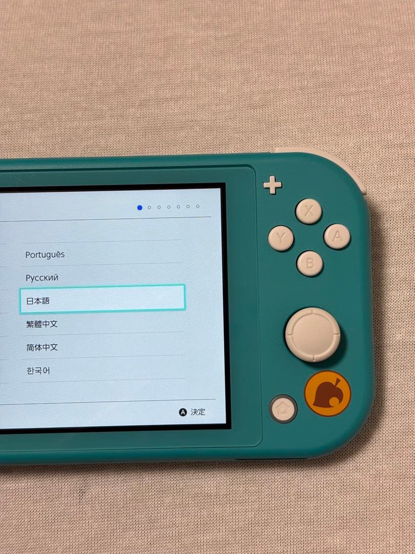 Nintendo Switch Lite どうぶつの森　ターコイズ 充電器付き