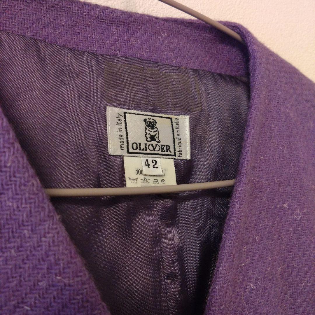 最終セール　自宅保管　コート、ベストセット　イタリア製