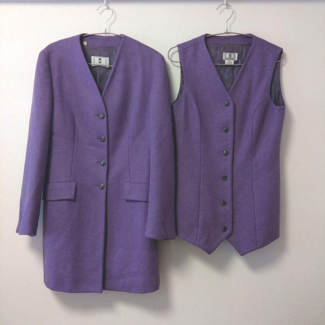 最終セール　自宅保管　コート、ベストセット　イタリア製