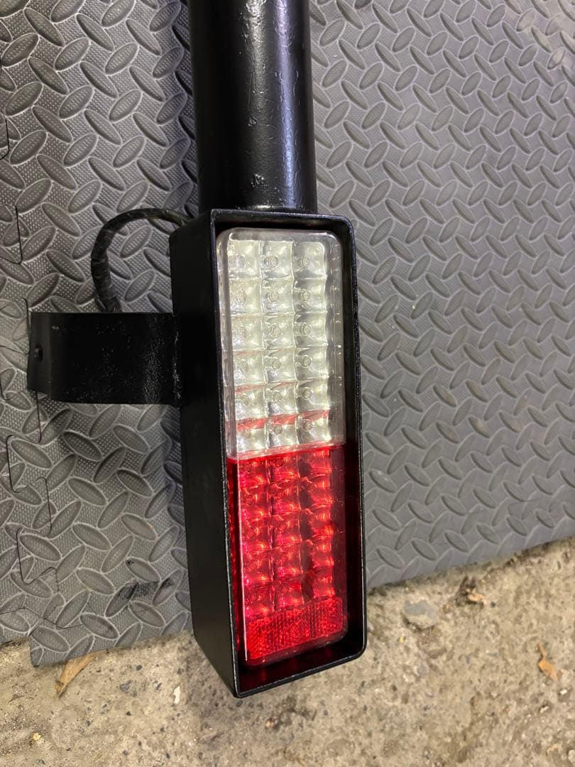 ジムニー　社外スチールリアバンパー　LEDテール付き