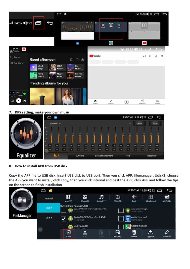 BM/BN アクセラ 社外 10.25インチ Android ヘッドユニット