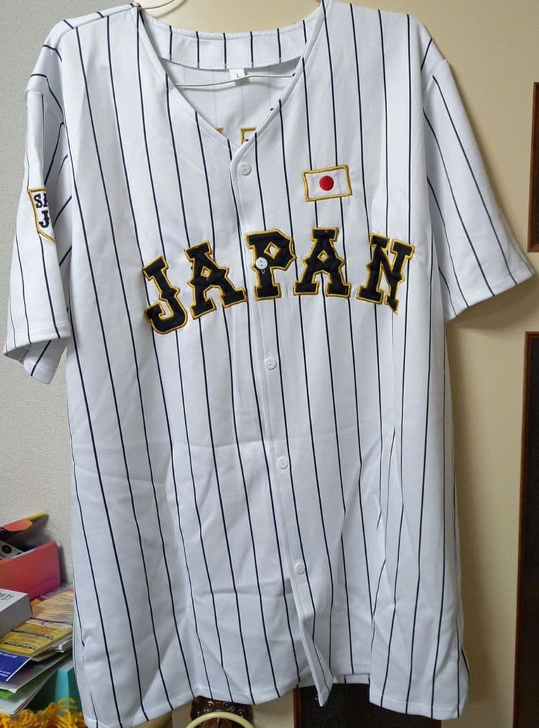 2023 WBC レプリカユニフォーム 侍ジャパン 日本代表 大谷翔平 Lサイズ