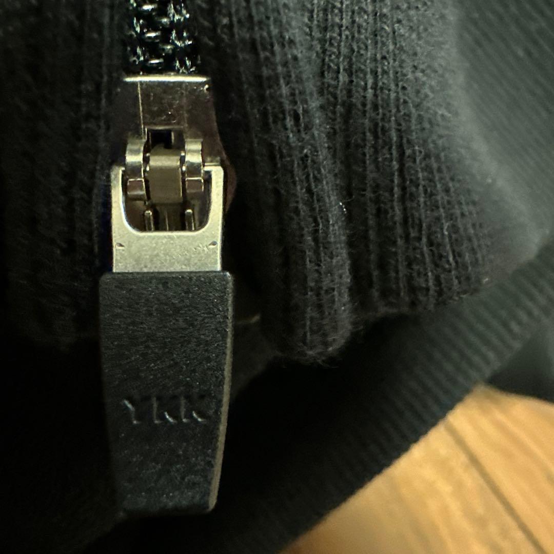 【美品】LYFT スタンドカラージップアップ ジャケット　ブラックXL