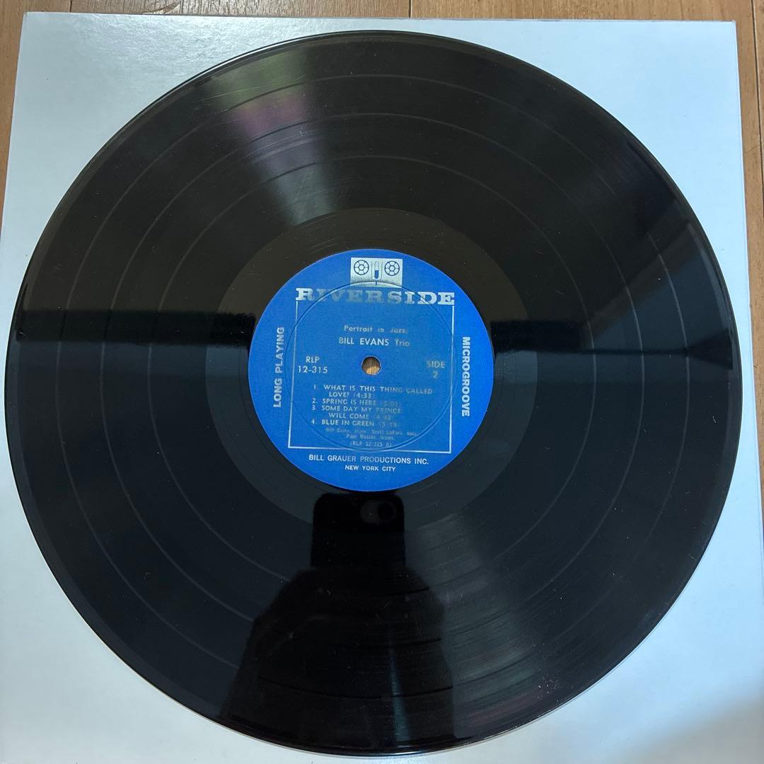 ビルエヴァンス 名盤 レコード ポートレートインジャズ USモノ盤