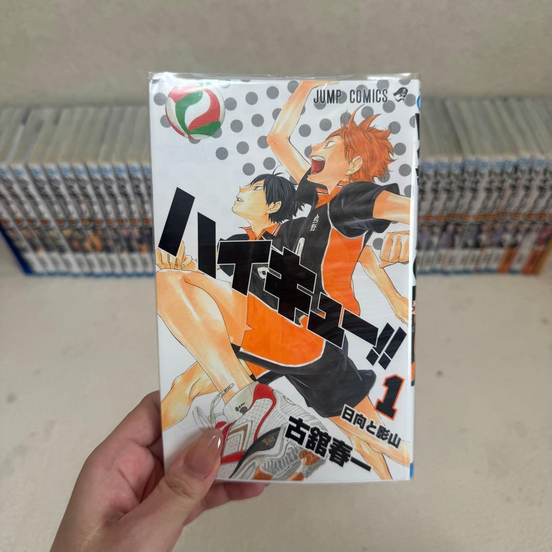 【美品・全巻セット】ハイキュー!! 1〜45巻＋33.5巻 カバー付・即購入OK