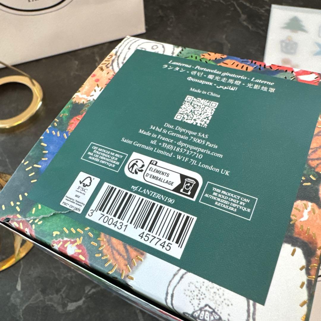 完売品　DIPTYQUE ホリデー限定 キャンドルホルダー 2024 新品未使用
