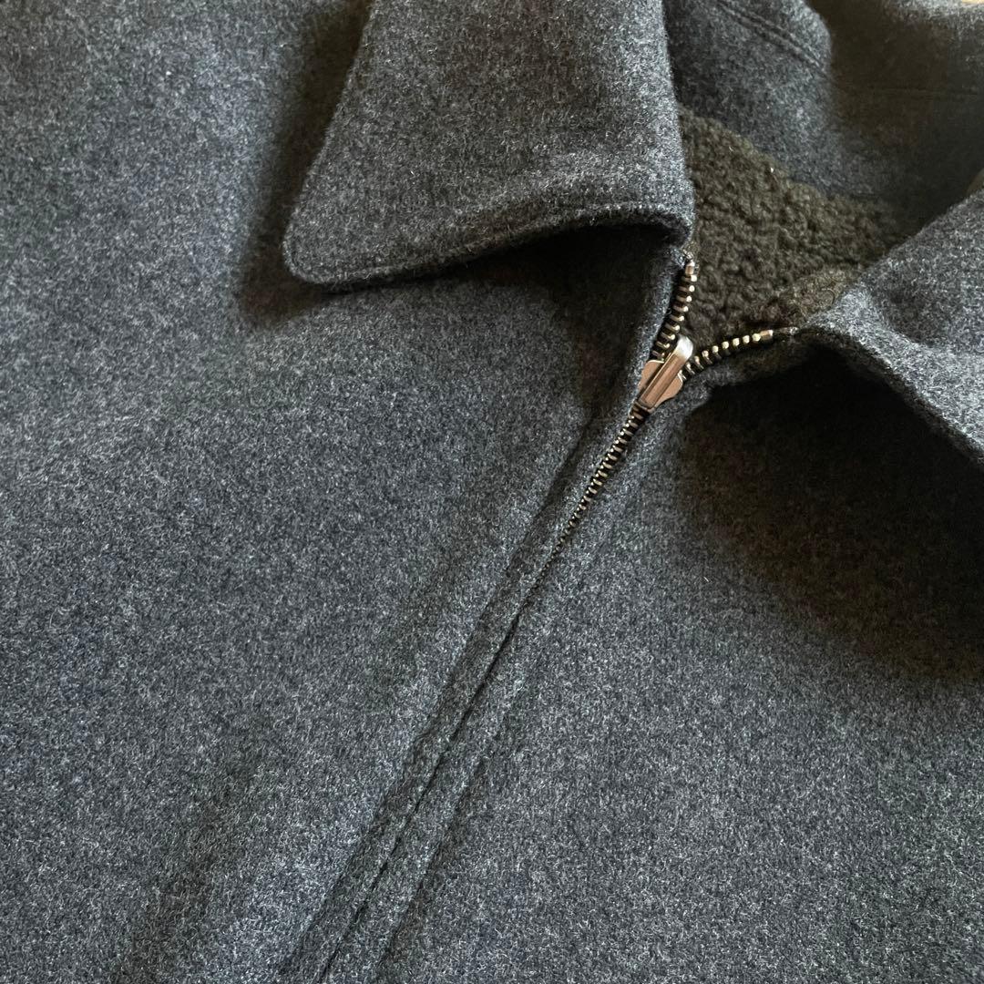 ジャケット・アウター CLANE REVERSIBLE BOA MILITARY CAPE COAT