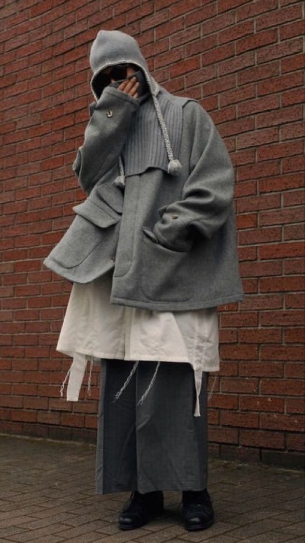 sillage yuthanan着用　ウールジャケット