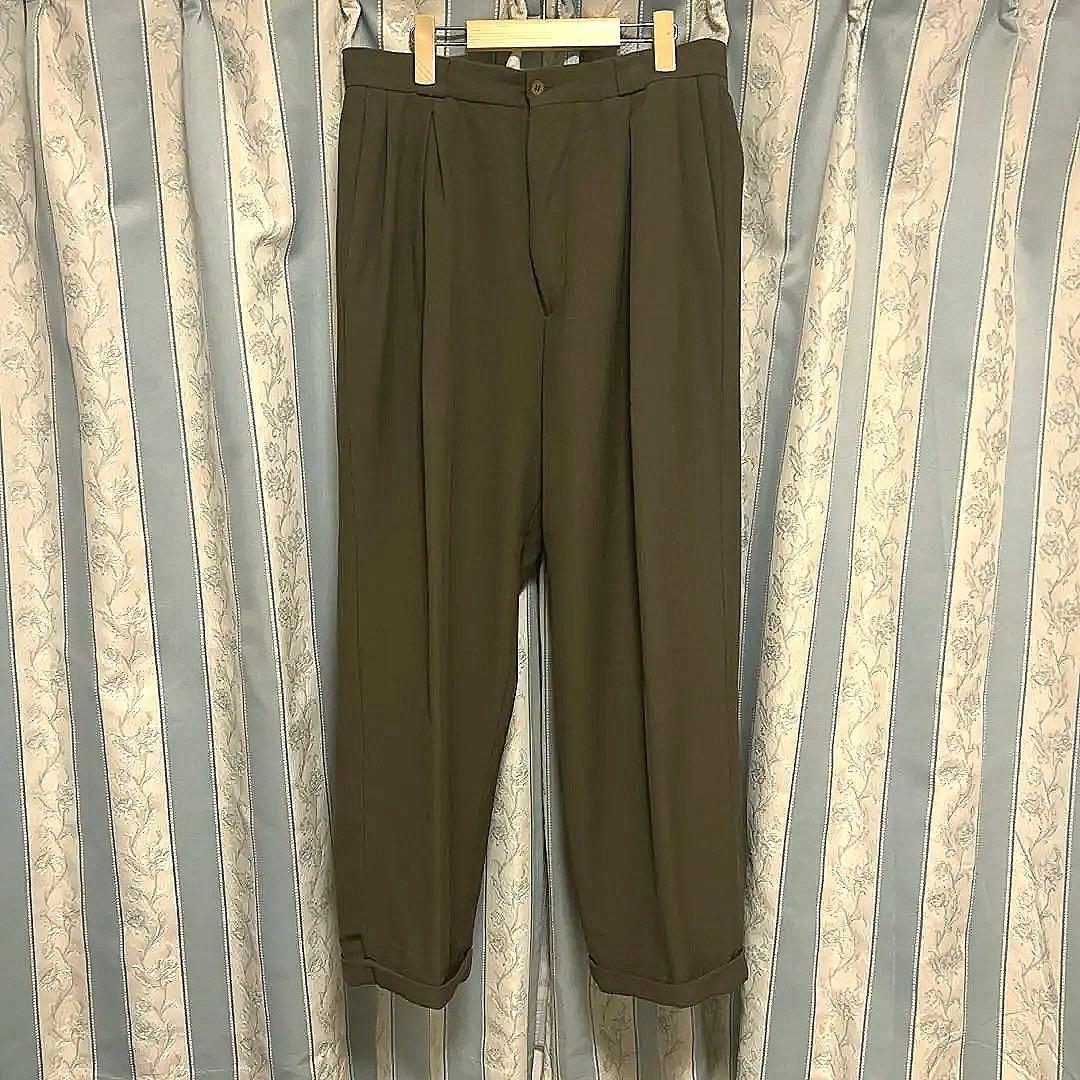 90s GIORGIO ARMANI 2タックスラックス