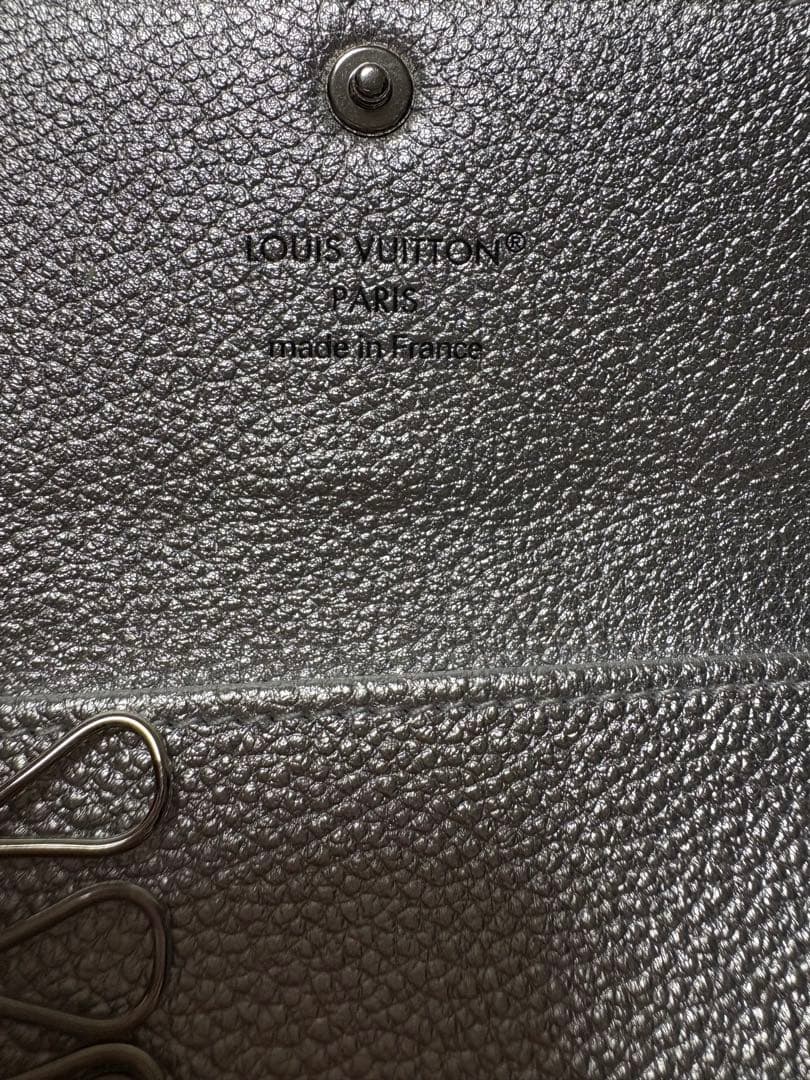 【未使用】LOUIS VUITTON キーケース ミュルティクレ 6連 シルバー