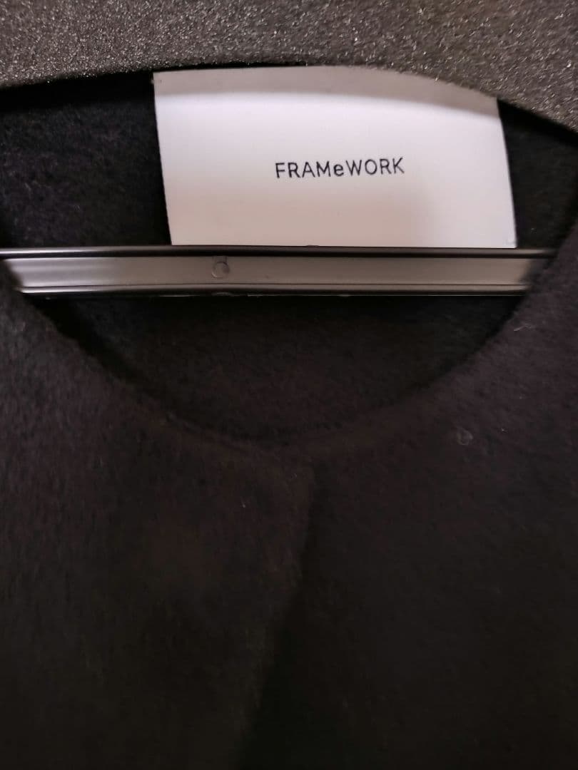 ハミルトンリバークルーネックコート FRAMeWORKフレームワーク2023AW