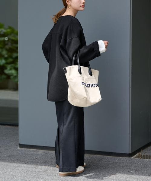 ハミルトンリバークルーネックコート FRAMeWORKフレームワーク2023AW