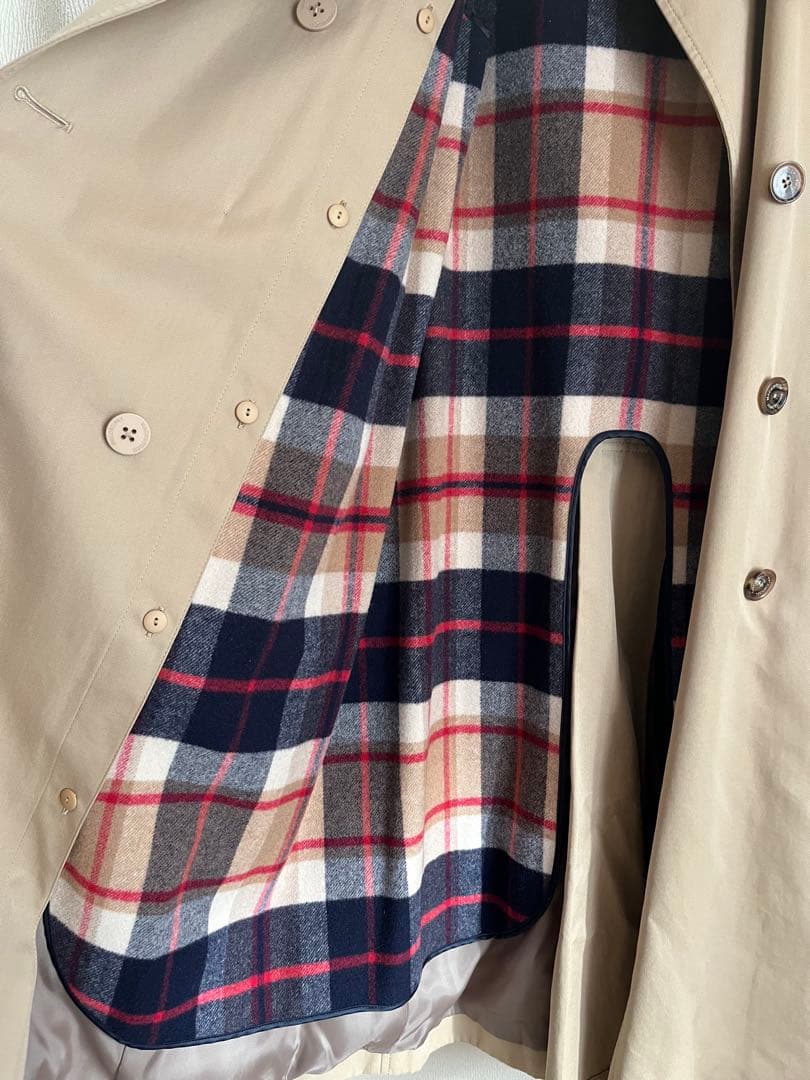 【m ̖́-】MACKINTOSH PHILOSOPHYベージュトレンチ