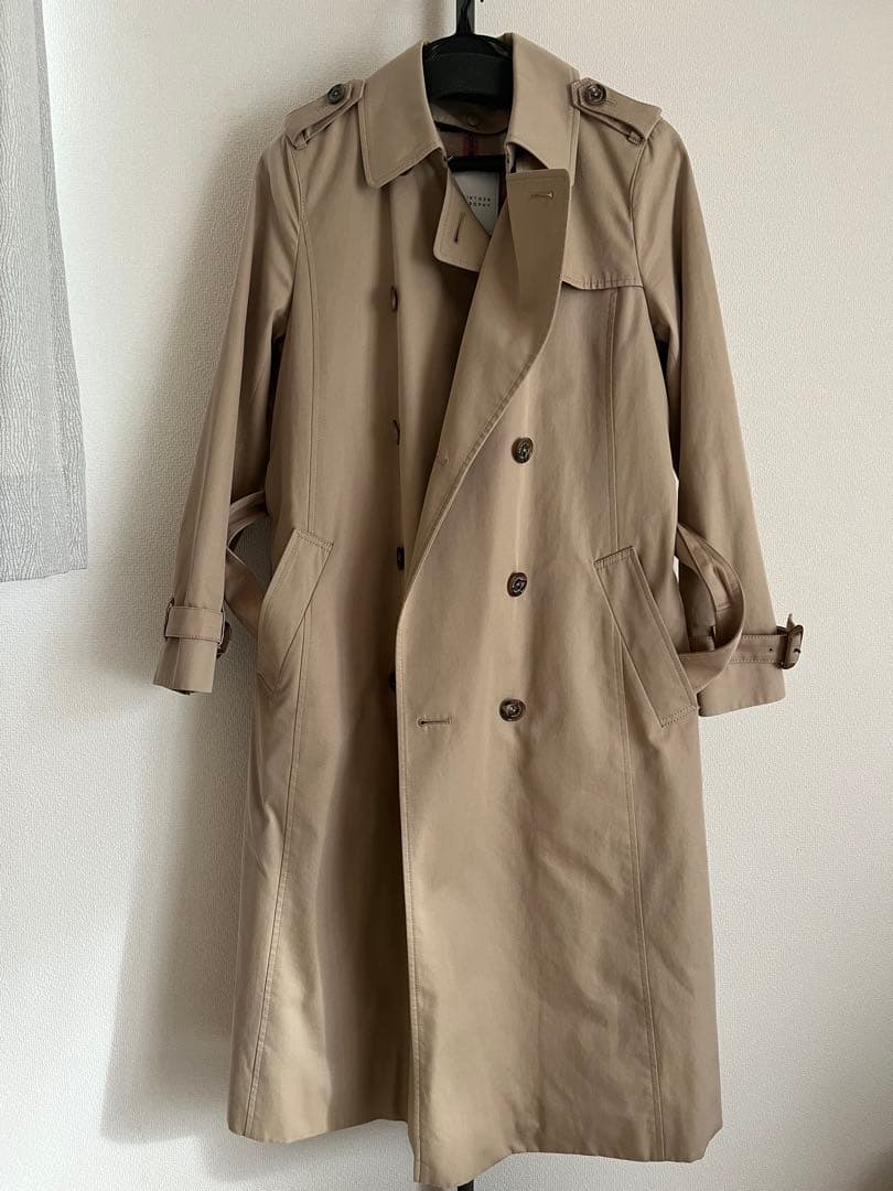 【m ̖́-】MACKINTOSH PHILOSOPHYベージュトレンチ