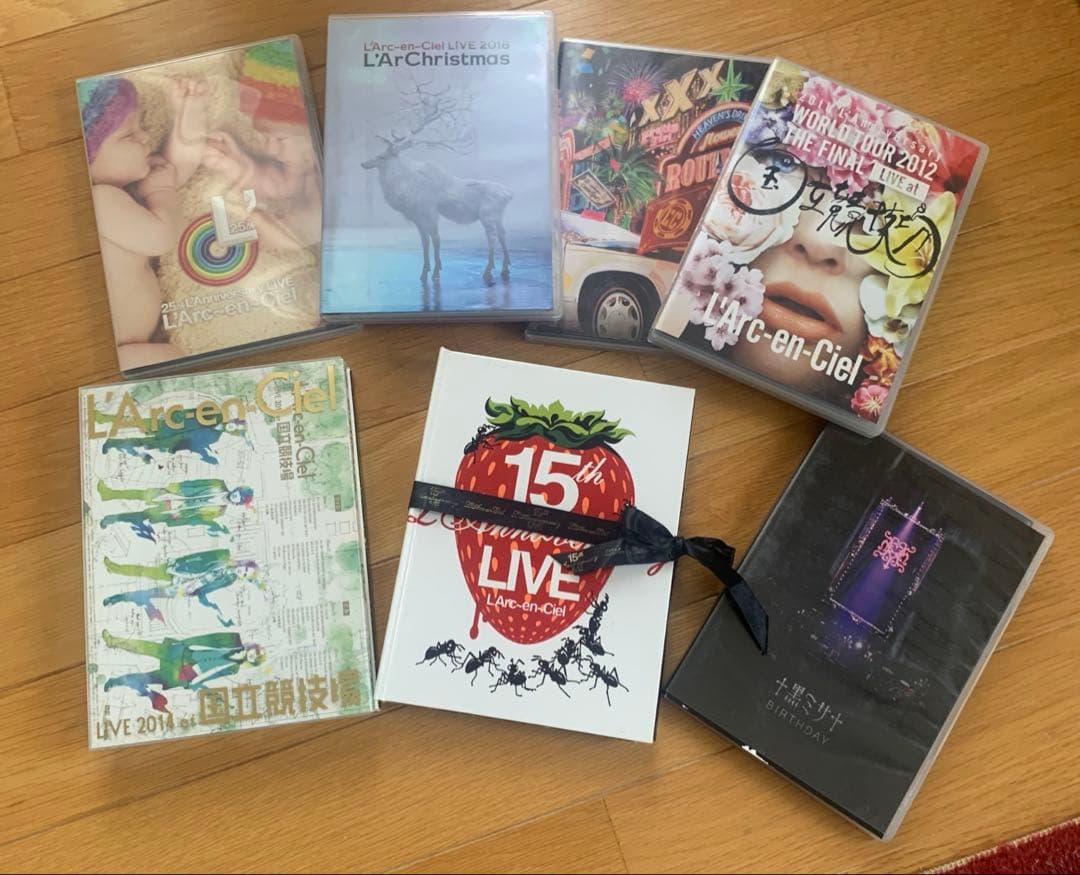 売り切り！L'Arc〜en〜Ciel HYDE dvd セット
