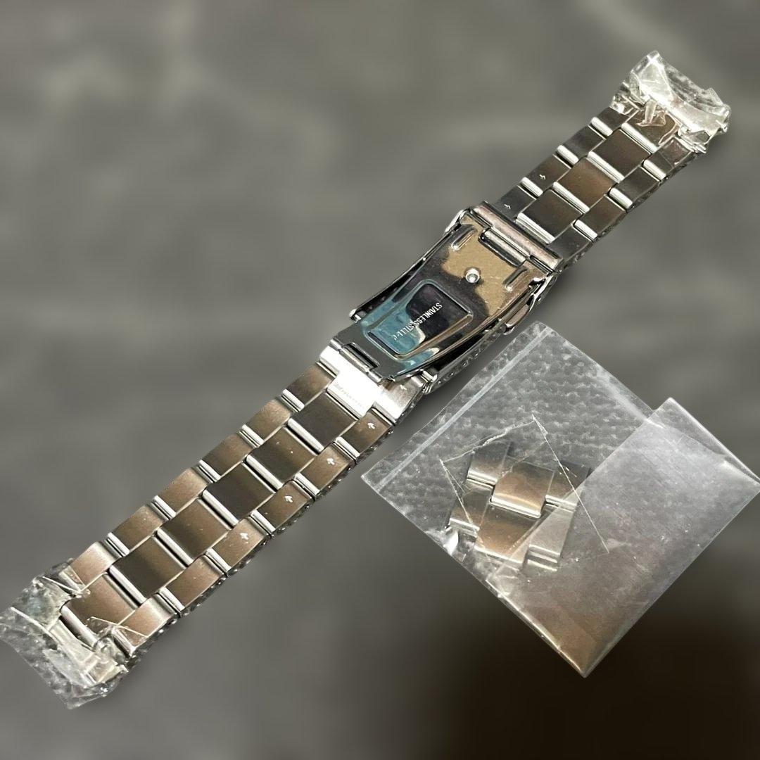 ★オリエントマコ40純正ステンレスベルト　美品!!!