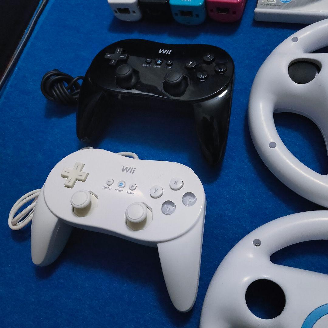 贅沢に♪Wii ハンドル 本体 マリオカート 太鼓の達人 カラフルリモコン