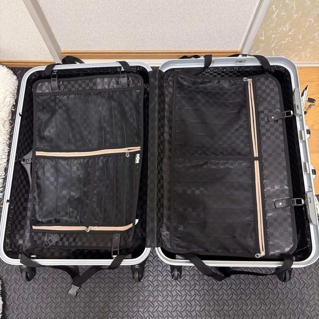 レジェンドウォーカー　ハードスーツケース　サイズL ピンク系カラー