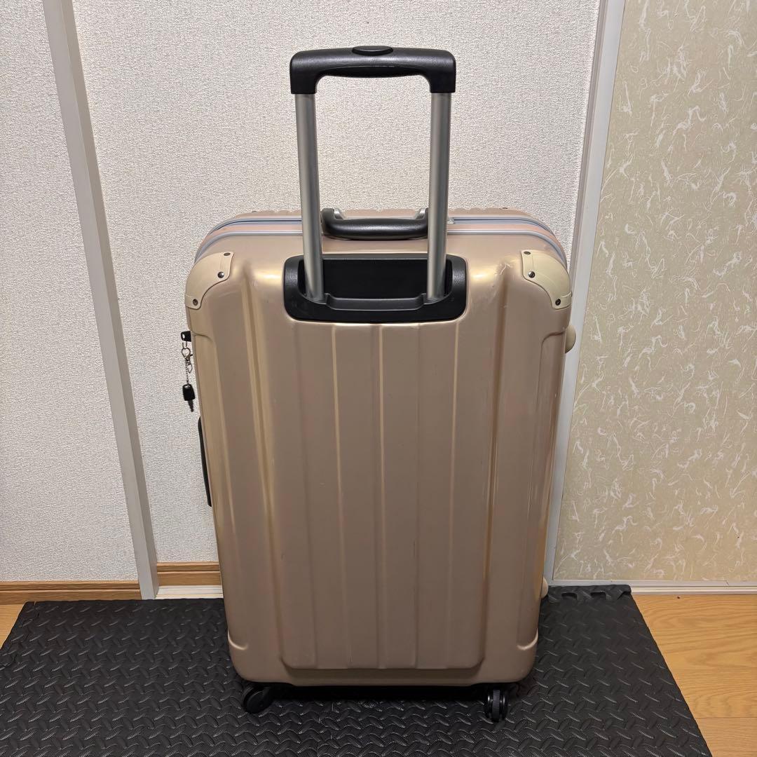 レジェンドウォーカー　ハードスーツケース　サイズL ピンク系カラー