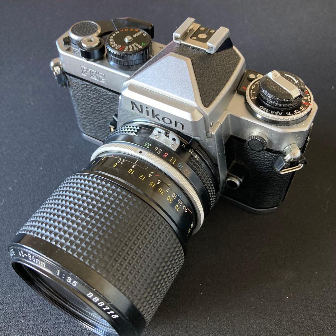 NIKON FE2 43-86mm ズームレンズ フィルムカメラ ニコン