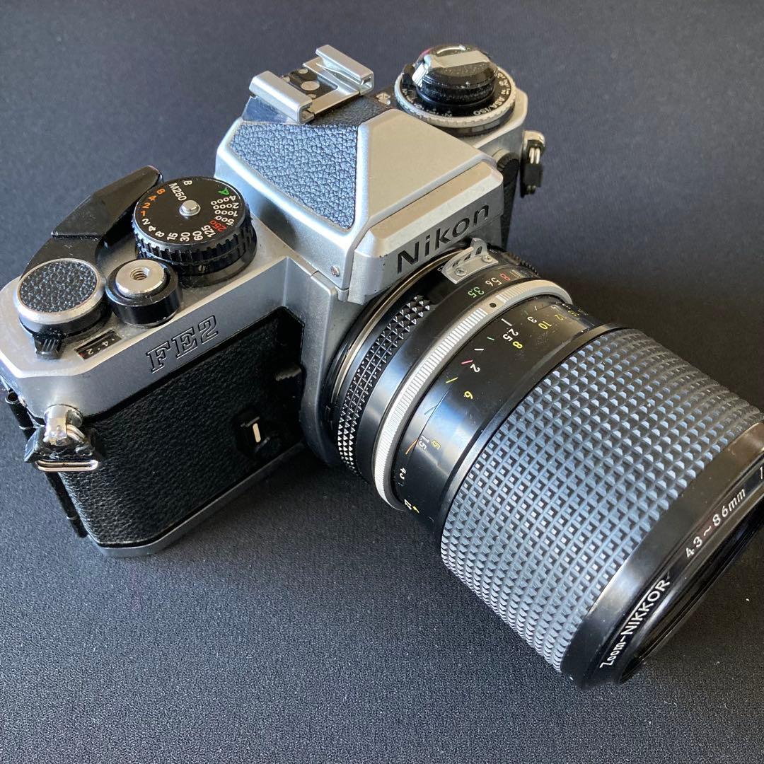 NIKON FE2 43-86mm ズームレンズ フィルムカメラ ニコン