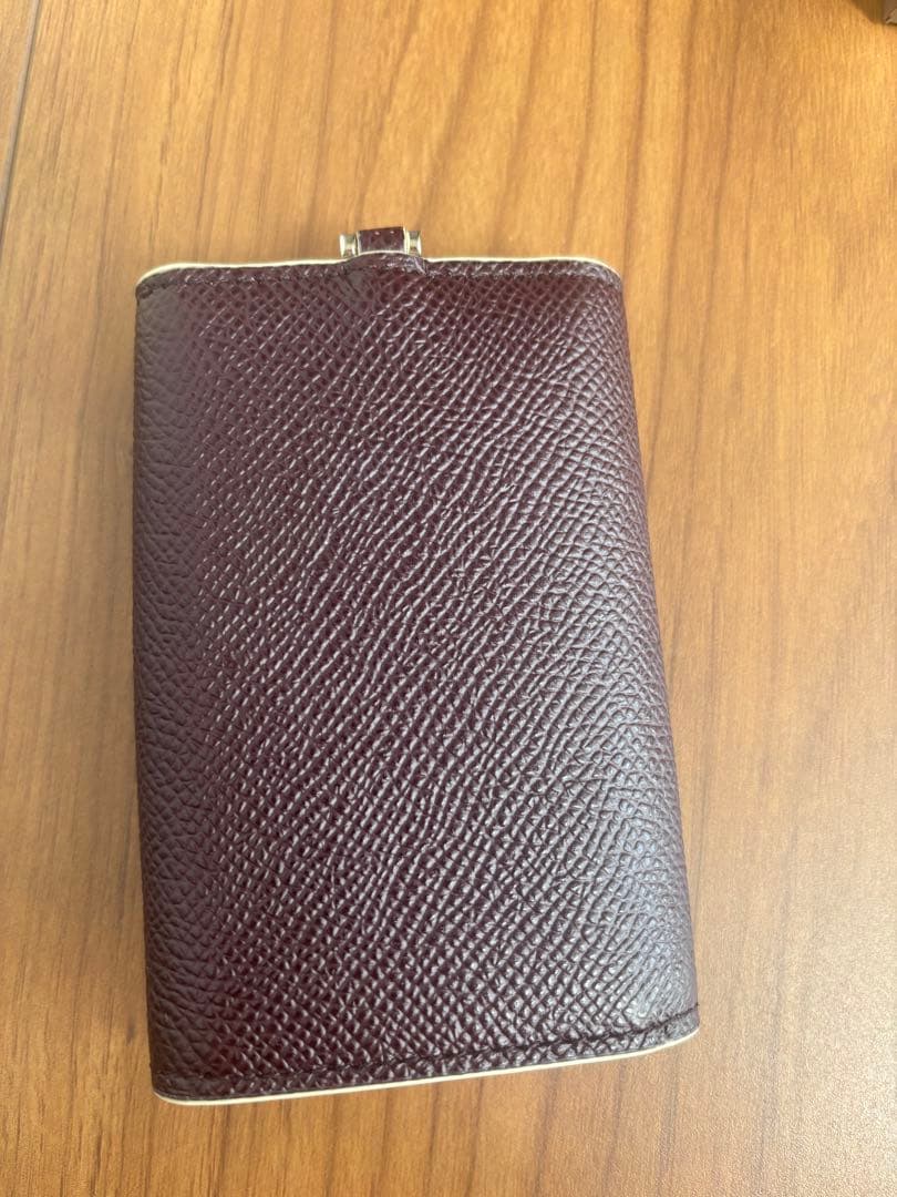 BVLGARI ワインレッド キーケース