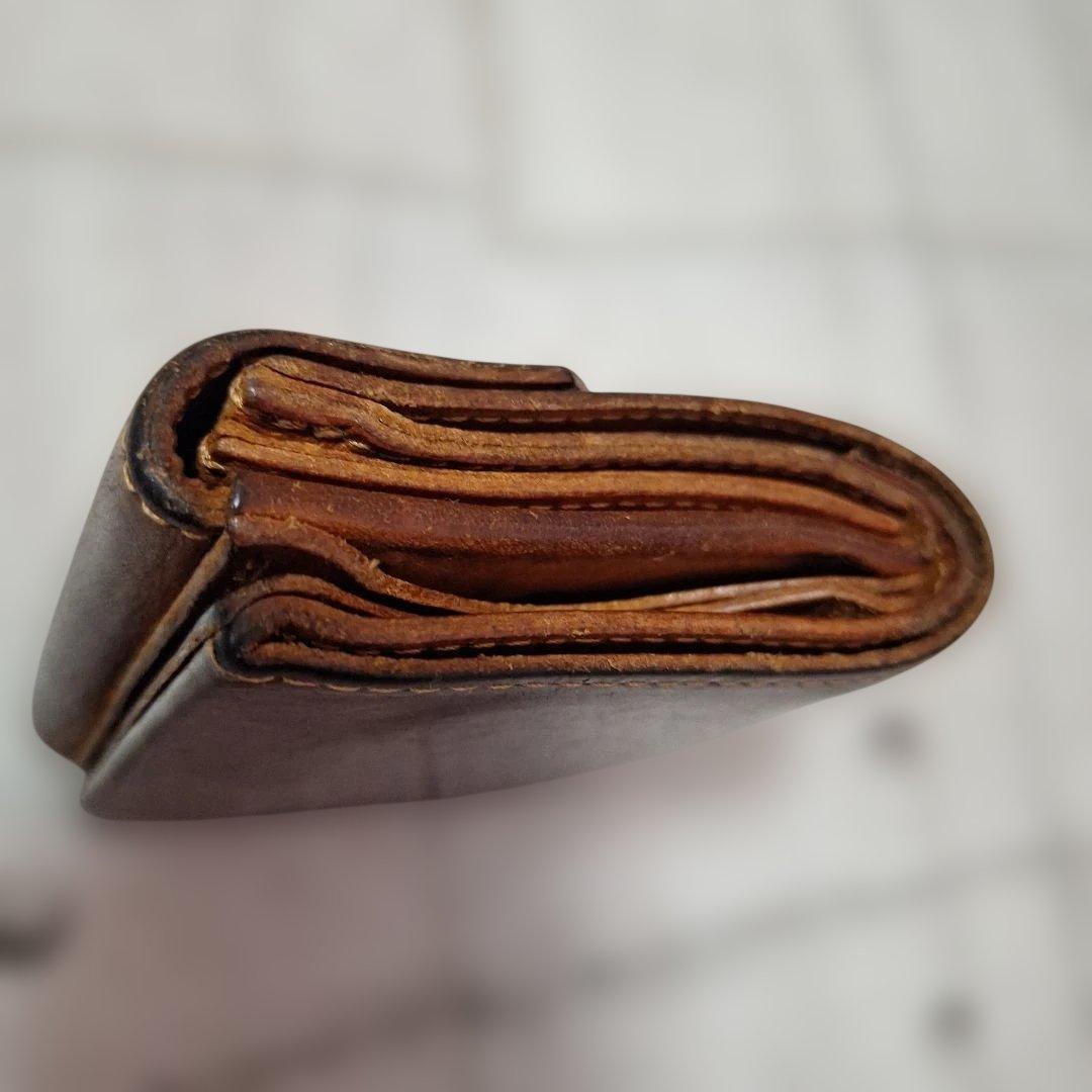 ◎BEER BELLY◎エイジング◎収納力抜群◎本革ミニウォレット