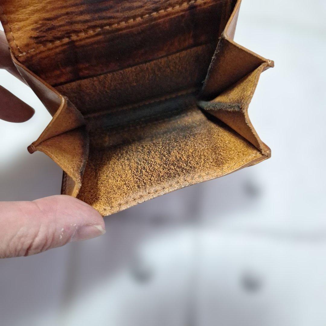 ◎BEER BELLY◎エイジング◎収納力抜群◎本革ミニウォレット