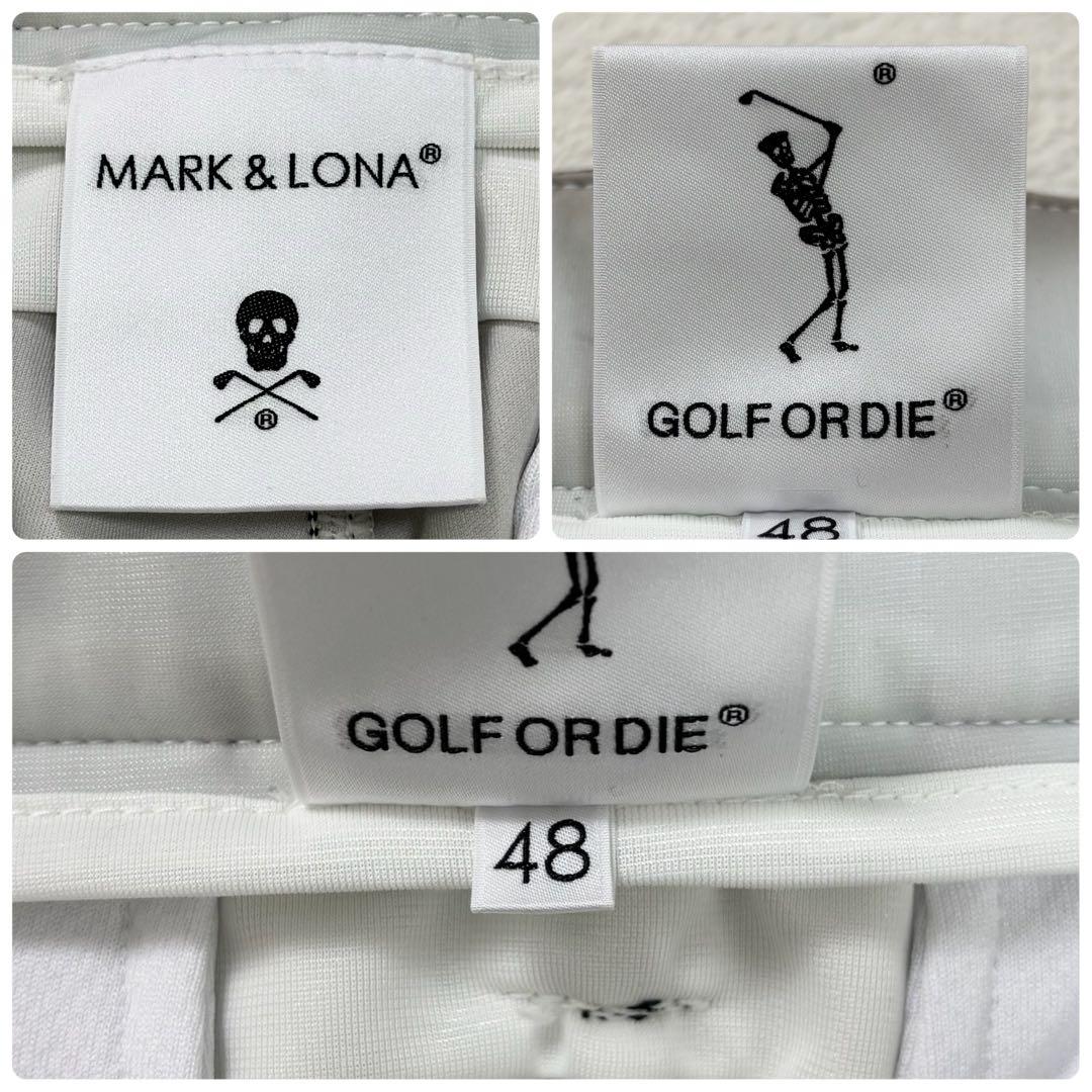 美品 MARK&LONA マークアンドロナ ハイストレッチパンツ サイズ48