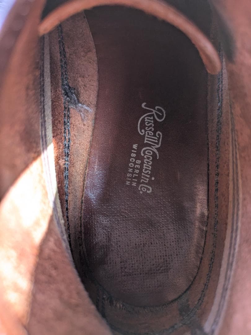 Russell Moccasin モカシンシューズ 7E