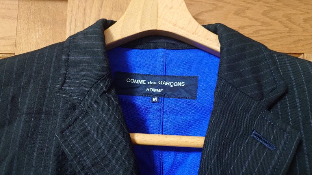 コムデギャルソンCOMME desGARCONS/縮絨/M/ポリエステル/黒/M