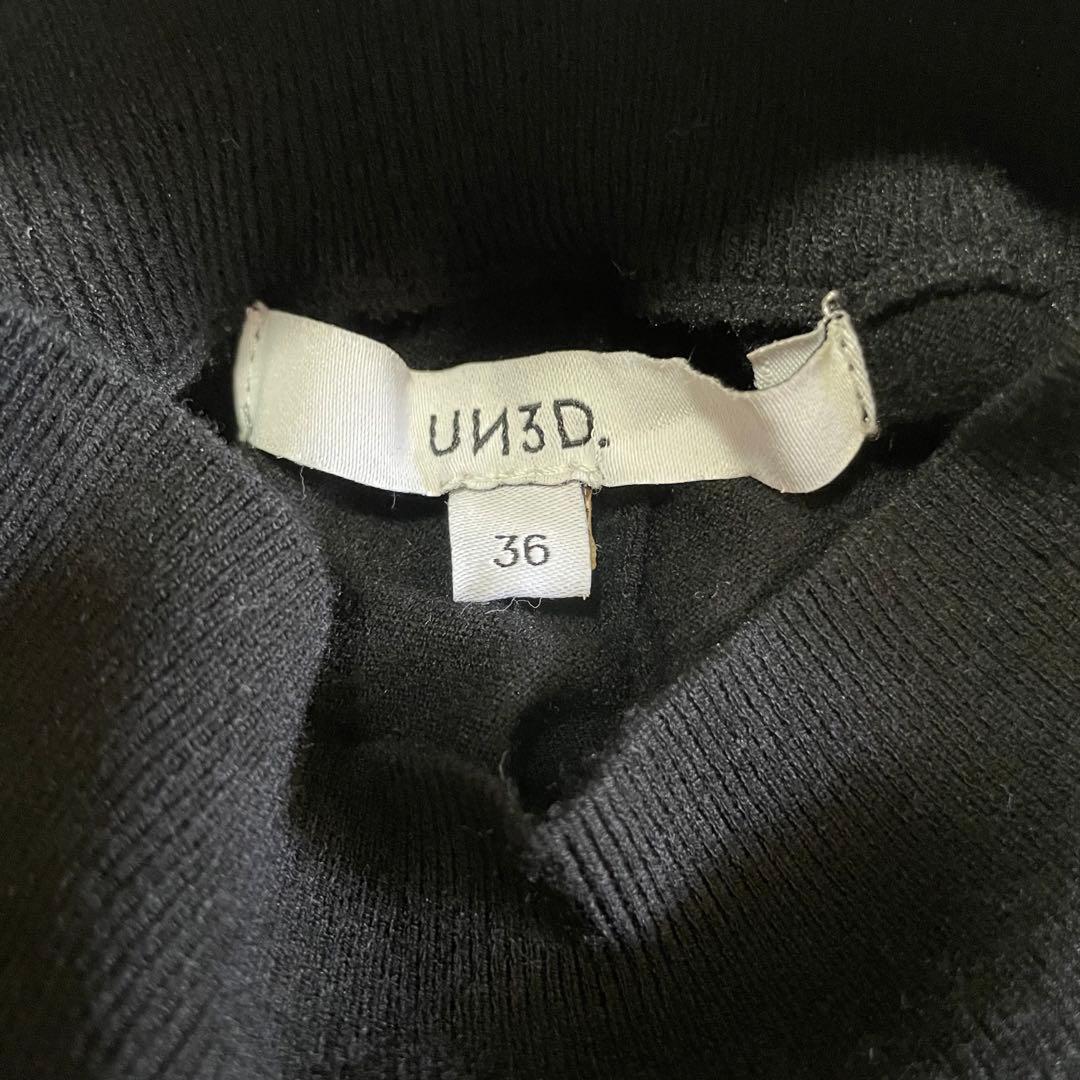 美品　UN3D. 　アンスリード アンサンブルワンピース　レイヤー