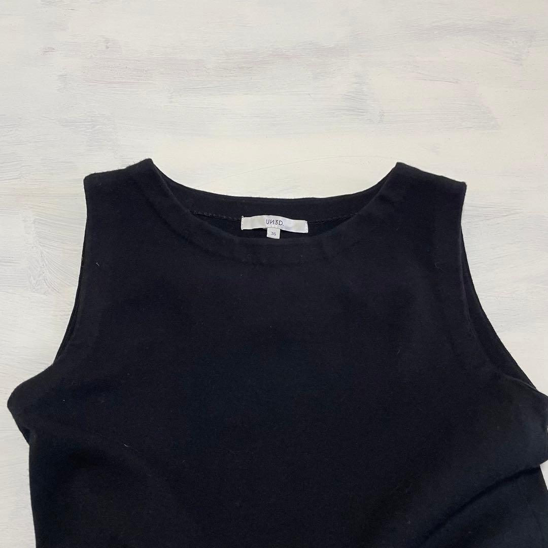 美品　UN3D. 　アンスリード アンサンブルワンピース　レイヤー