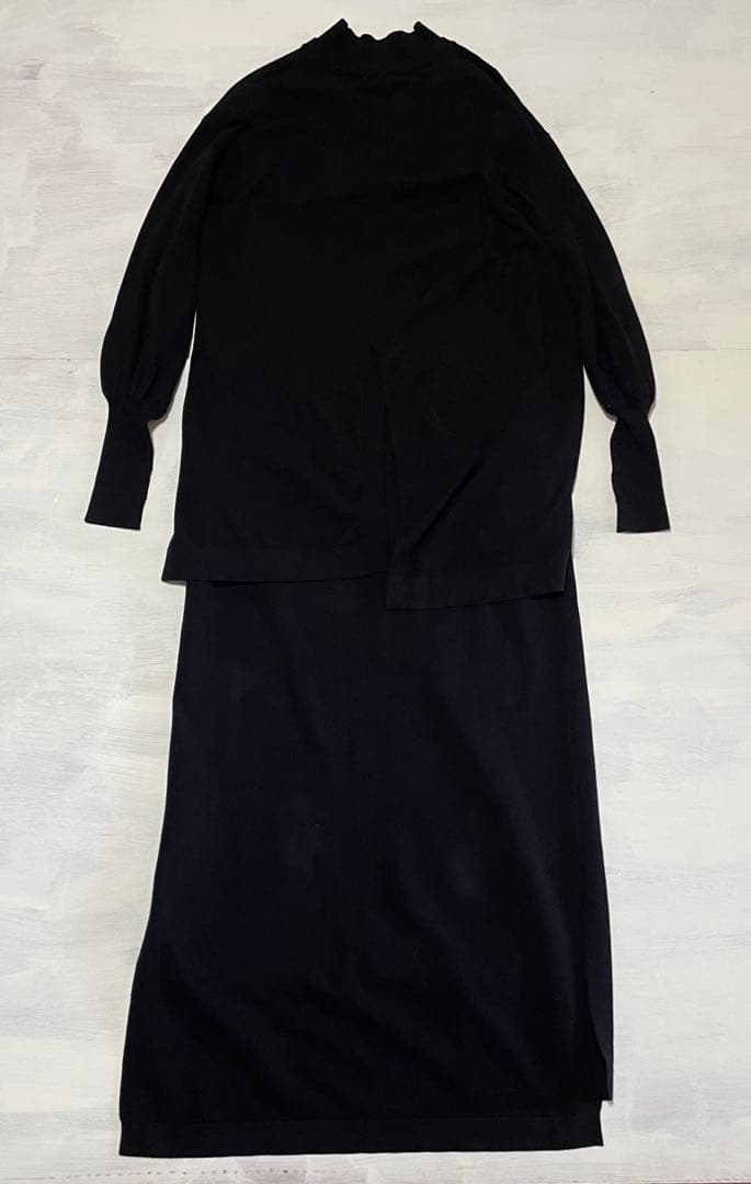 美品　UN3D. 　アンスリード アンサンブルワンピース　レイヤー