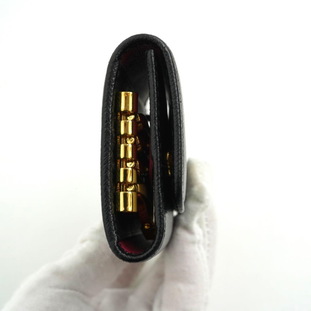 ✨未使用展示品・箱付き✨　PRADA キーケース　4連　サフィアーノレザー