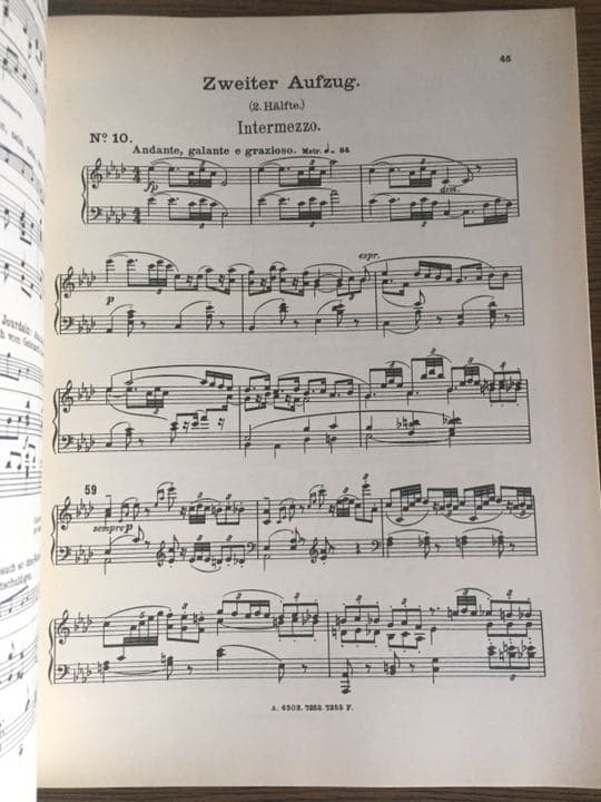 シュトラウス ：町人貴族op.60-3全曲版〜 ヴォーカル・スコア