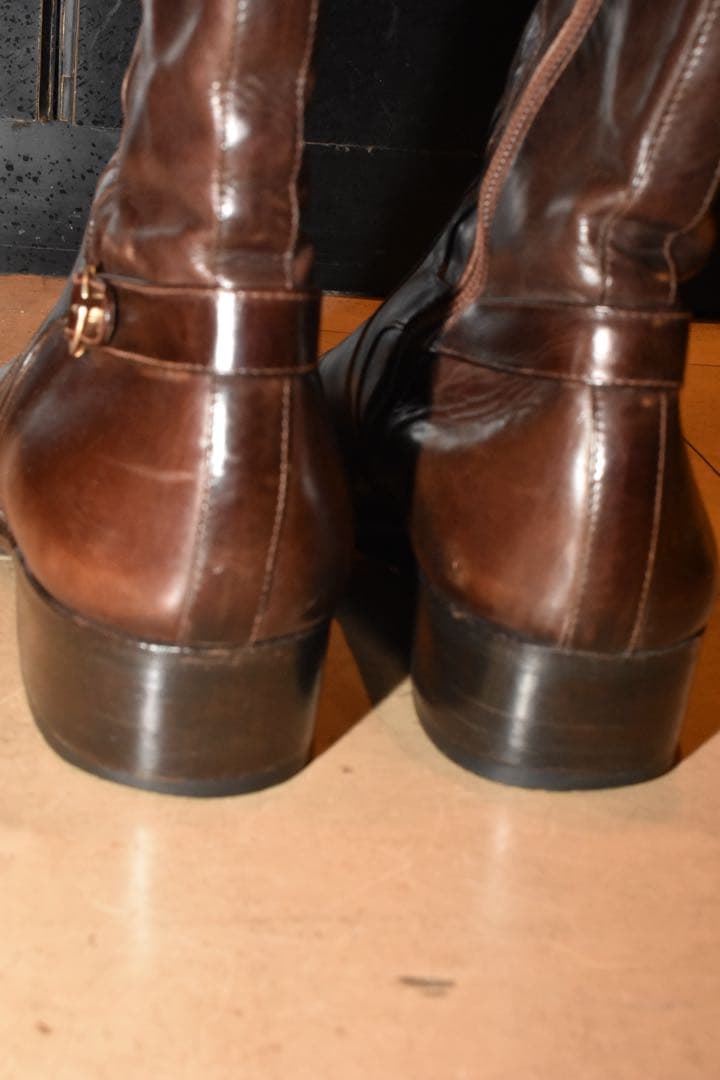 Old Gucci ジップアップブーツ